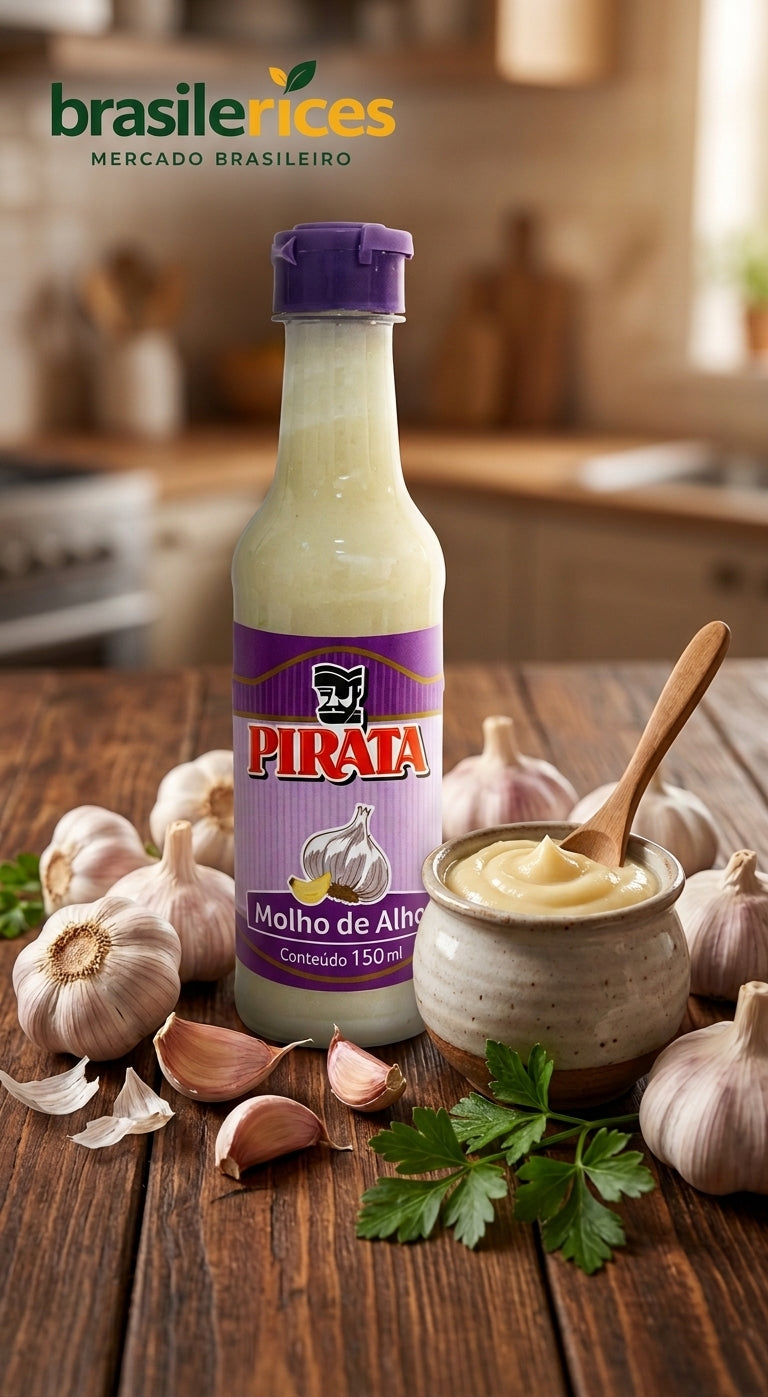 Molho de Alho Pirata 150ml