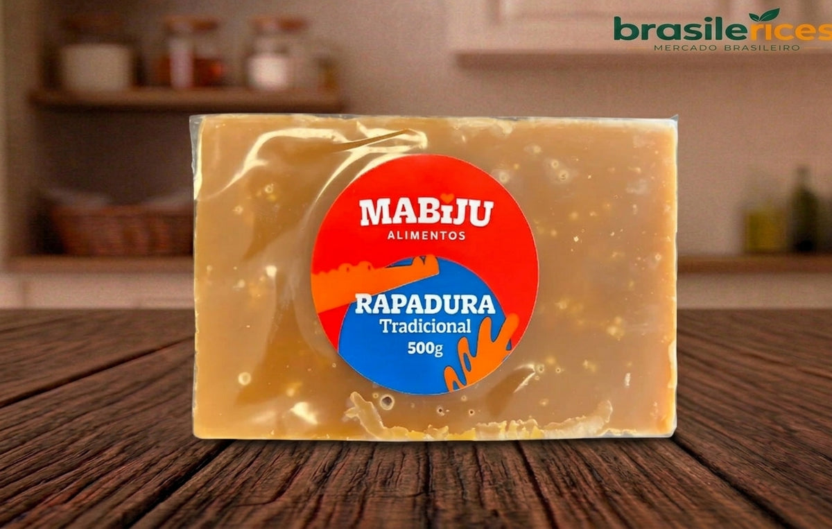 Rapadura Barra Tradicional Mabiju 500g