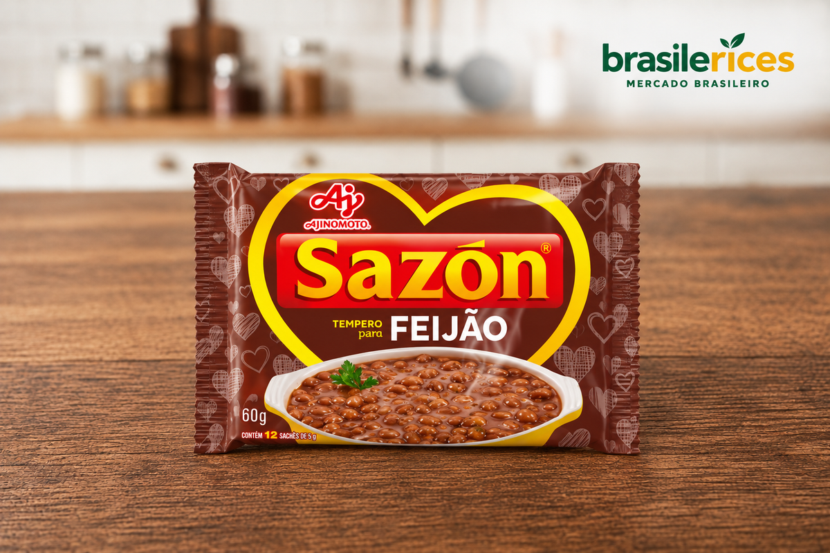 Tempero para Feijão Sazón Ajinomoto 60g