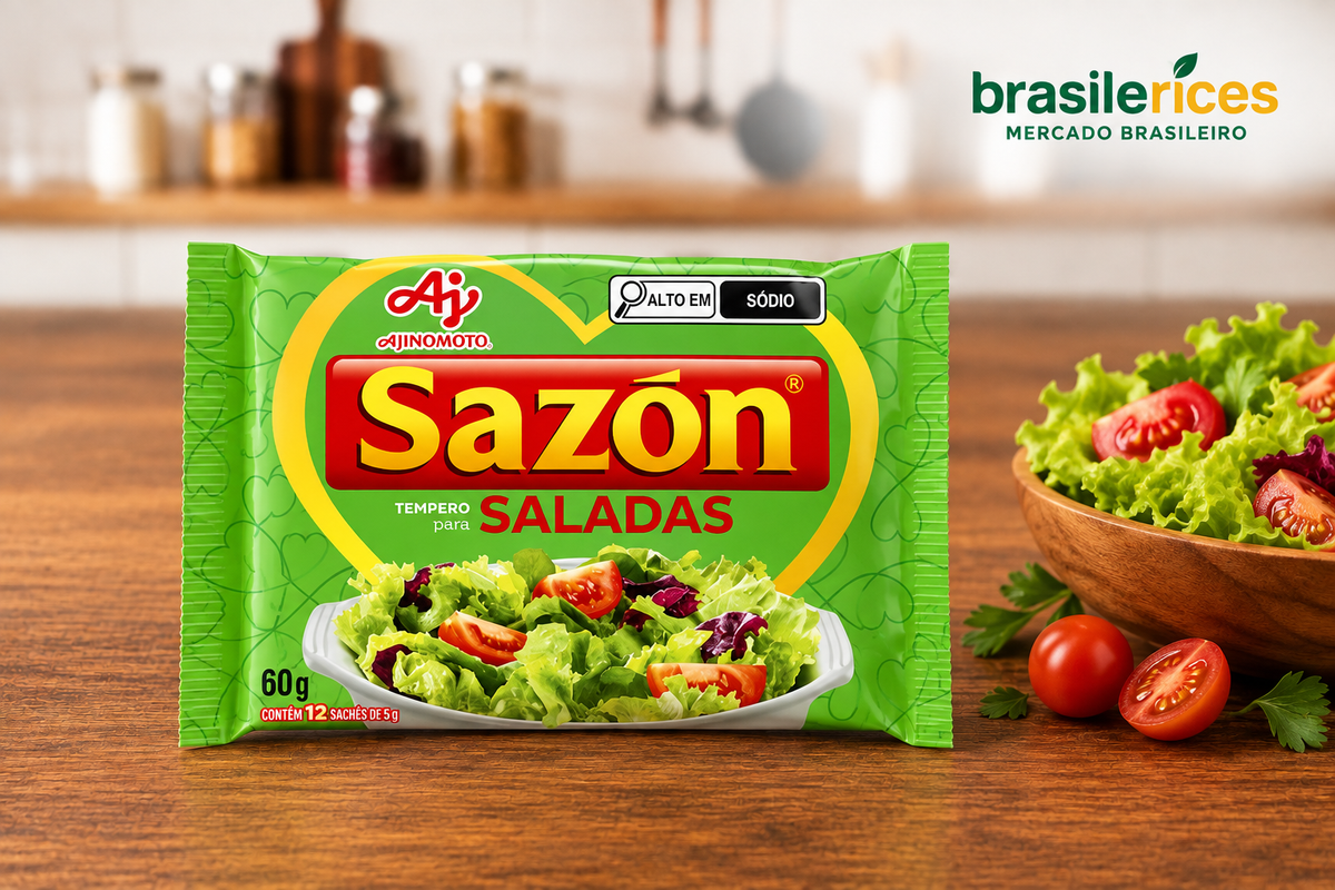 Tempero para Saladas Sazón Ajinomoto 60g