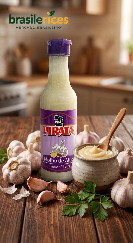Molho de Alho Pirata 150ml