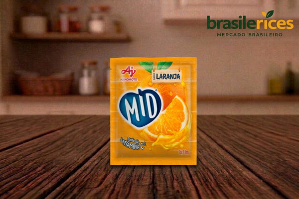 Refresco MID Sabor Laranja