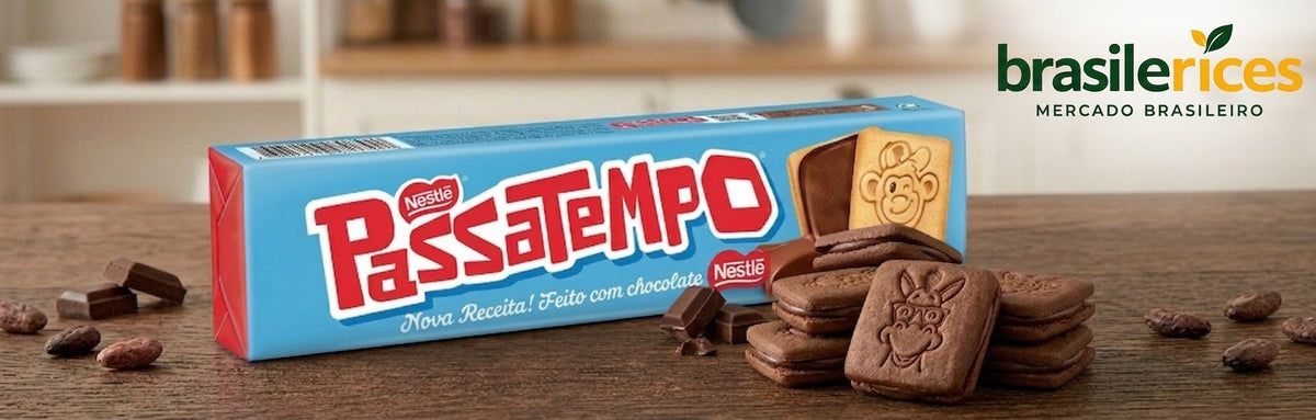 Biscoito Recheado Chocolate Passatempo Nestlé