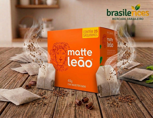 Chá Mate Leão em Saquetas 40g