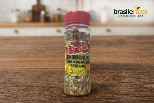 Tempero Chimichurri Tradicional Aroma de Minas 40g (Frasco)