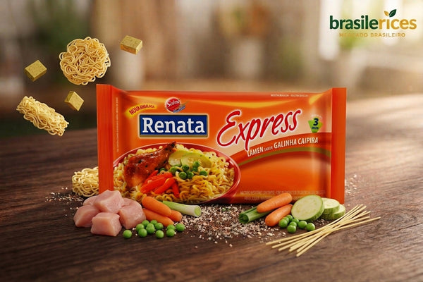 Macarrão Instantâneo Sabor Galinha Caipira Renata 85g