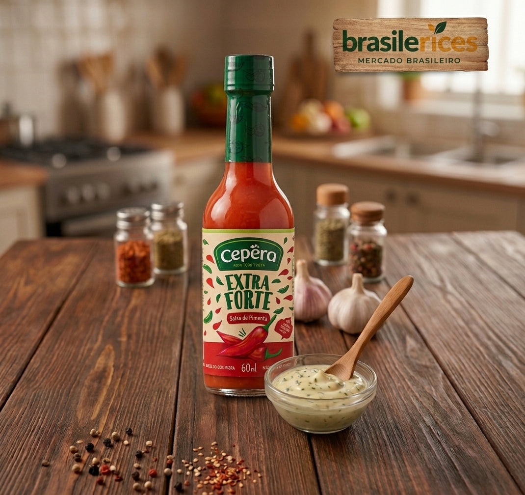 Molho de Pimenta Extra-Forte Cepêra 60ml