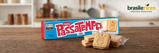 Biscoito ao Leite Passatempo Nestlé